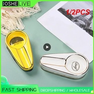1/2PCS Cigar Ashtray Ceramic Painted Portable Home Cigar Holder Men's Gift Cigar Accessories
