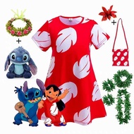 Star Treasure Lilo Princess Dress Children Halloween Costume Birthday Dress Lilo Lilo Dress Girl