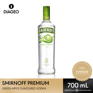 Smirnoff Premium Green Apple Flavoured Vodka 700ml