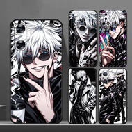 J5F Cool anime boy Gojo Satoru for Huawei Y7A Y8P Y9A Y6 Y5 Y6s Prime Pro Y7 TPU soft silicone black