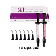 Dental SDI Light Cure Flowable Composite Resin Flow Curing with Tips Dental Composite Resin
