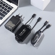 Original Samsung 65W Charger EU 3-Port Super Fast Charge for Samsung Galaxy S26 S25 Ultra Plus S24 S