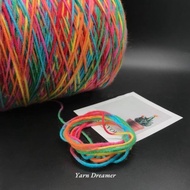 3 Styles of Colorful Gradient Yarn for Crochet Hand Knitting Yarn Fancy Crochet Yarn Wool