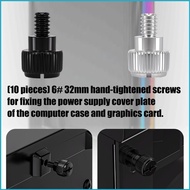 Utake Metal Thumb Turn Screws 6 32 For Computer Chassis Hardware Assembly