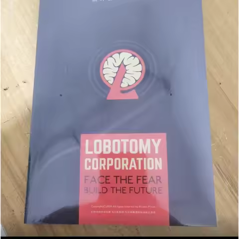 Lobotomy Corporation Art Book Moon Project Illustration Collection Lobotomy Corp Setting Book Game M
