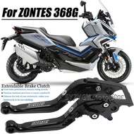 For Zontes zontes 368G 368g Motorcycle CNC adjustable brake clutch lever Motorcycle brake clutch mod