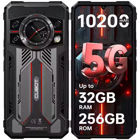 CUBOT KingKong 11,Android 15,32GB+256GB/1TB,10200mAh/33W,100MP+32MP Night Vision,6.72''FHD+1.35"Mini