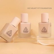 3CE Velvet Fit Foundation 30g 3CE Stylenanda Liquid Foundation·Matte