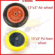 [Air Wheel/PU Foam Wheel] Heavy Duty Wheel Barrow Tyre Tayar Kereta Sorong kualiti.
