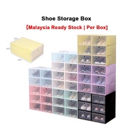 Shoe Storage Box Cabinets Shoes Boxes Thicken pp plastic shoe shoes storage box man woman 1 box 鞋架 鞋盒 rak kasut