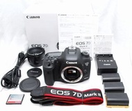 Canon EOS 7D Mark Ⅱ 機身 附 EF 50mm F1.8 Ⅱ 鏡頭