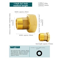XINGNI | Brass Pre-filter Connector 1 Inch DN25 and 3/4 to 1/2 Inch Adaptor