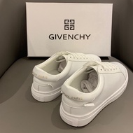 Givenchy รองเท้าผ้าใบลําลอง หนังแกะ สีขาว แบบผูกเชือก แฟชั่นคู่รัก J4HDTH