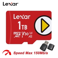 Lexar Switch Game Card Memory Card 128GB 256GB 512GB 1TB TF Micro SD Card U1 U3 4K V10 V30 Microsd C