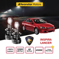 [PROTON] Inspira 1 Year Warranty Car LED Headlight Bulb H7 H8/H11 9005 9006 Hi/Lo Beam Headlamp Lamp