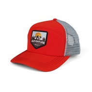 Zarventure TPJ MERAH Topi Jaring Kanvas