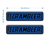 Popular! ♫ Motorcycle For DUCATI Scrambler 800 1100 Accessories Tank Pad Stickers Decal Emblem Badge