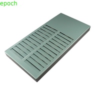 EPOCH Time Card Rack, Hanging Hole Plastic Time Card Organizer Holder, Durable 24 Slots Double Row W