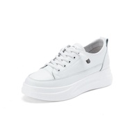 Belle/Belle 21 Spring Simple Thick-Soled All-Match Casual White Shoes Women's Single Shoes U8N1 U8N1