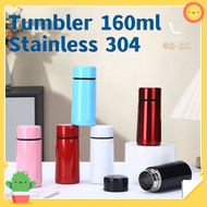 TERMOS Mini Pocket Coffee Tumbler 160ml/ 200ml Steel 304 Cool & Hot Water Coffee Thermos/ Mini Tumbl