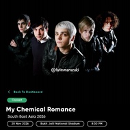 Letting go 2 tickets; I M Not Okay (Standing)