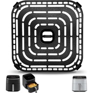 Air Fryer Grill Pan for COSORI Air Fryer TurboBlaze 6 Qt, Non-Stick 8.9’’*8.9’’Square Air Fryer Rack