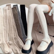 Knitted Knee High Socks - Thick Warm Stockings - Fashion Accessories - Sweet, Cute - Solid Color JK 