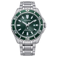 CITIZEN PROMASTER BN0199-53X Eco-Drive Green Dial Date Display Men's Diver Watch