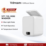 Vdream Portable 12L Washer Mini USB Rechargeable Washing Machine Laundry Machine for Clothes Sock