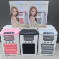 Spray Fan Three Spray Office Silent Dormitory Rechargeable Small Fan Desktop Fan