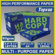 ▧ ∞ ஐ Hard Copy Bond Paper Long/A4/Short Per Box  5ream
