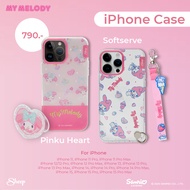 [My Melody and Kuromi Limited Collection ] เคสสำหรับไอโฟนแถมฟรี Griptok หรือ Strap สายห้อย สำหรับ iphone ทุกรุ่น กันรอย กันกระแทก เคสพรีเมียม ลายMy Melody มายเมโลดี้