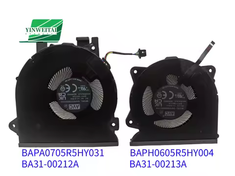 Cooling Fan For Samsung Galaxy Book5 Pro NP950XED 955XED 950XDB 16-Inch BAPA0705R5HY031 BAPH0605R5HY