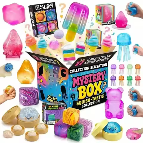 Nee D0h Mysterious Blind Box-random Squeezing Toys, Toys for Relieving Stress and Anxiety, Cute Surp