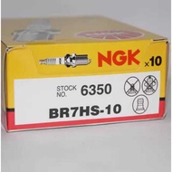NGK Spark Plug BR7HS-10 Suitable for Two-Chong Ship Hanging Plug Motorcycle Boat Speedboat Outboard 