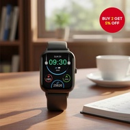 LAXASFIT 1.85 inch Waterproof Smart Watch for Men with Always-On Display and Bluetooth Calling