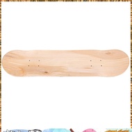 8Inch 8-Layer Maple Blank Double Concave Skateboards Natural Skate Deck Board Skateboards Deck Wood 