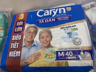 Tã người lớn caryn size M40 miếng / gói lớn siêu tiết kiệm Tã dán caryn M40/ hàng chính hãng