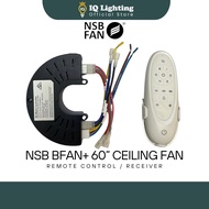 NSB BFAN+ 60” CEILING FAN Receiver / Remote Control