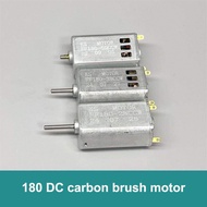 【S】1Pcs Mini 180 Carbon Brush Motor FF180 DC 3.7V High Speed Motor Cooling Hole For RC Aircraft Toy 