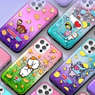 BT21 Suitable for Protective Case iphone13 Apple Glitter BTS BTS Phone Case Sweet Glitter