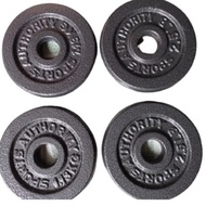 4PES X 2.5LBS, Sports Authority dumbell/barbell plates.