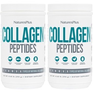 Natures Plus Collagen Peptides - 0.65 lbs Powder, Pack of 2 - Hair, Skin, Nail & Joint Health, Immun
