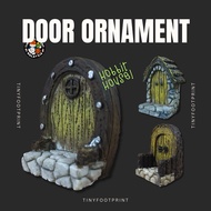 Terrarium decorations/ Hobbit house ornament / door ornament for terrarium 🚪✨