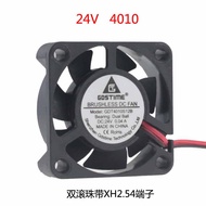 Ball Bearing 24V 4cm 40mm 40x40x10mm Cooling Fan PC Cooling Fan Computer Accessories 2pin heatsink