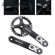 MagiDeal Road Bike Crankset Bicycle Aluminum Alloy Crankset Bike Accessories for MTB BMX Road Bicycl