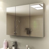 Mirror Cabinet Stainless Steel Bathroom Mirror Cabinet Wall Mounted Bathroom Hanging Mirror With She