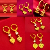 🌟EMAS KOREA🌟Subang Telinga Wanita Subang Emas Celup Gold Plated #N#
