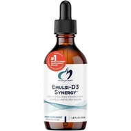 Reka Bentuk untuk Kesihatan Emulsion-D3 Synergy 2000 IU Vitamin D Cecair dengan Vitamin K - Titisan 