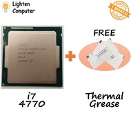 【USED】 Intel Processor Core i7 4770/4770K 3.40GHZ | 4 Core 8 Threads | 84W | LGA1150 | i7-4770